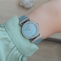 ساعه نسائي جلد ديفوشي