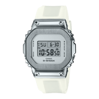 ساعة جي شوك كاسيو رجالي ابيض GMS5600SK-7