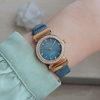 ساعه نسائي جلد ديفوشي