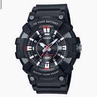 ساعة كاسيو رجالية أسود MW-610H-1AV