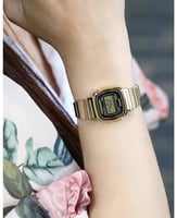 ساعة يد رقمية مقاومة للماء طراز LA670WGA-1DF مقاس...