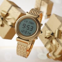 ساعة الفجر النسائية الذهبية WF-14