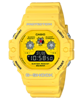 ساعة جي شوك كاسيو رجالي اصفر DW-5900RS-9