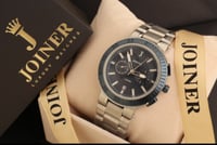 ساعة جوينر رجالي لونين بميناء ازرق JO-1414218