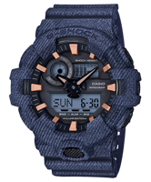 ساعة جي شوك كاسيو رجالي ازرق GA-700DE-2A