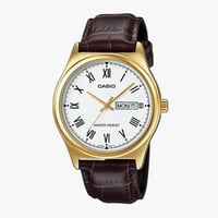 ساعة كاسيو رجالي جلد