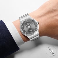 ساعة رسمية تصميم أرماني LOUIS MARTIN