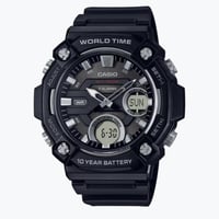 ساعة كاسيو رجالية أسود AEQ-120W-1AV