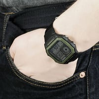 ساعة كاسيو رقمية رجالية أسود AE-1200WHB-1BV