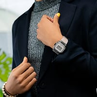 ساعة جي شوك كاسيو رجالي ابيض GMS5600SK-7