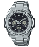 ساعة جي شوك كاسيو رجالي استيل GSTS310D-1A