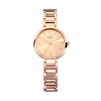 ساعة تيتان نسائي Titan Raga Viva Analog Rose Gold...