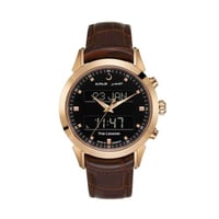 ساعة الفجر الفاخرة 360 جلد نحاسي