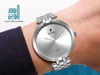 ساعة رجالي ماكسويل رجالية فضي