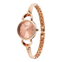 ساعة تيتان نسائي Titan Raga Rose Gold Dial Watch f...