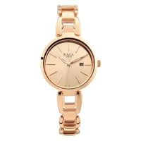 ساعة تيتان نسائي Titan Women Metal Rose Gold Dial...