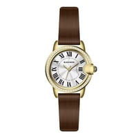 ساعة بلاك مون نسائي جلد موديل الكارتيه