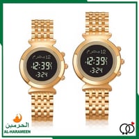 طقم فاخر من الحرمين للساعات الإسلامية HA-6351 و HA...