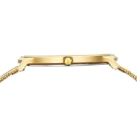 ساعة تيتان إيدج سليم للرجال بسوار من الفولاذ المقا...