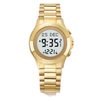 ساعة الحرمين موديل HA-6372 الرجالية قياس 41MM ألوا...