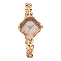 ساعة تيتان نسائي Titan Karishma Rose Gold Analog M...