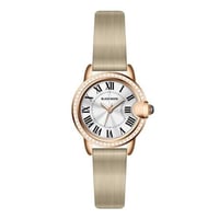 ساعة بلاك مون نسائي جلد موديل الكارتيه ا