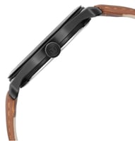 ساعة تيتان رجالي جلد Titan Analog Black Dial Men's...