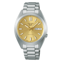 ساعة سيكو فايف اتوماتيك Seiko 5 Sports Golden Dial...