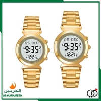 طقم ساعة الحرمين الأنيقة HA-6331 و HA-6332 رجالي -...