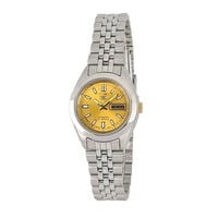 ساعة سيكو فايف فضي أتوماتيك نسائي SYMH41J