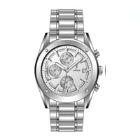 ساعه جوينر رجالي كرونو جراف استيل ابيض JO-14229