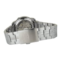 ساعة سيكو فايف اتوماتيك فضي ميناء ذهبي Seiko Class...