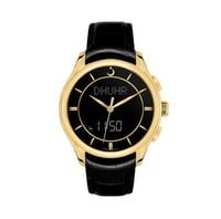 ساعة بريمير 360 ذهبي جلد