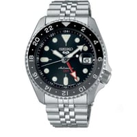 ساعة سيكو فايف سبورتس SSK GMT أوتوماتيكية للرجال ب...