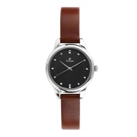 ساعة تيتان نسائي جلد Titan Neo Black Dial Analog W...