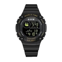 ساعة الحرمين الرياضية HA-6514 مقاس 49MM اسود مينا...