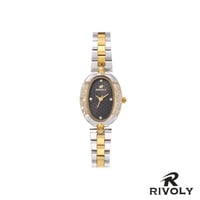 ساعة نسائي من ريفولي بلون فضي وذهبيذ