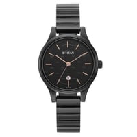 ساعة تيتان نسائي Titan Ladies Karishma Black Dial...