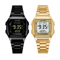 ساعة الحرمين الكلاسيكية HA-6461 لونين قياس 38MM
