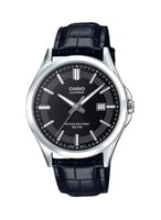 ساعة كاسيو رجالي جلد رسمية بعقارب MTS-100L-1AVEF -...