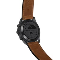 ساعة الفجر داينمك 360 جلد بني