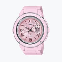 ساعة بيبي جي كاسيو وردي BGA-150ST-4A