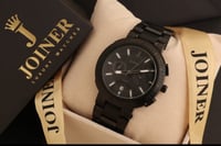 ساعة جوينر رجالي لونين بميناء ازرق JO-1414218