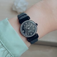 ساعه نسائي جلد ديفوشي