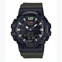 ساعة رجالية كاسيو أخضر HDC-700-3AV