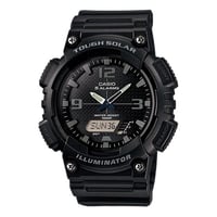ساعة كاسيو رجالية أسود بلمسات زرقاء AQ-S810W-1A2VD...