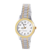 ساعة كاسيو نسائي بأرقام عربية لونين Ltp-1128g-7brd...