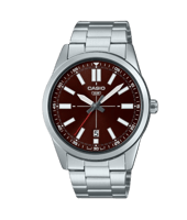 ساعة كاسيو كلاسيكية بتصميم رياضي رجالي MTP-VD02D-2...