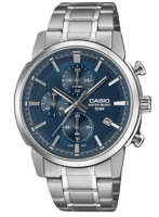 ساعة كاسيو كورنغراف رجالي MTP-E510D-1A2V