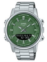 ساعة كاسيو رجالي مينا اسود AMW-880D-1AV